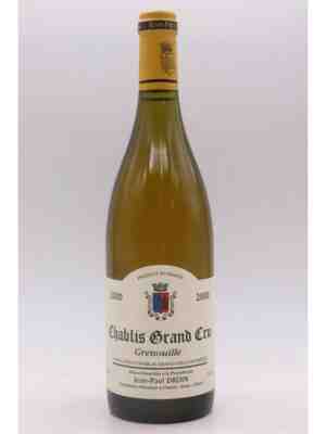 Jean Paul Droin Chablis Grenouille 2000