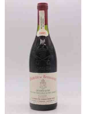 Beaucastel Chateauneuf Du Pape 1986