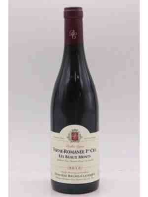 Bruno Clavelier Vosne Romanee Les Beaux Monts Vieilles Vignes 1er Cru 2013