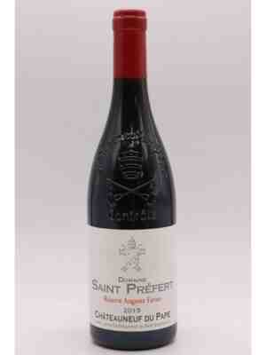 Saint-prefert Chateauneuf Du Pape Reserve Auguste Favier 2015