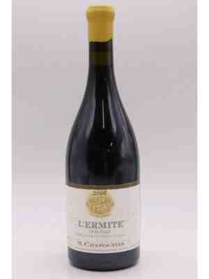 M.chapoutier L'ermite Ermitage Rouge 2008