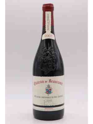 Beaucastel Chateauneuf Du Pape Oenotheque 2001