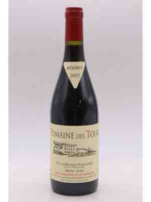 Rayas Domaine Des Tours Vaucluse Merlot-syrah Reserve 2005