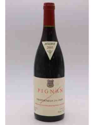 Rayas Pignan Chateauneuf Du Pape 2005