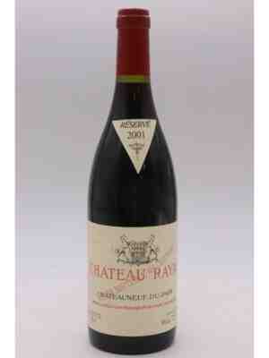 Rayas Chateauneuf Du Pape Reserve 2001