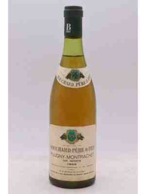 Bouchard P&f Puligny Montrachet Les Referts 1er Cru 1969