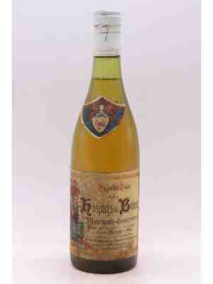 Hospices De Beaune Meursault 1er Cru Genevrieres Cuvee Philippe Lebon 1962