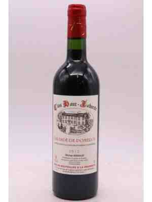 Clos Haut Laborde 2012