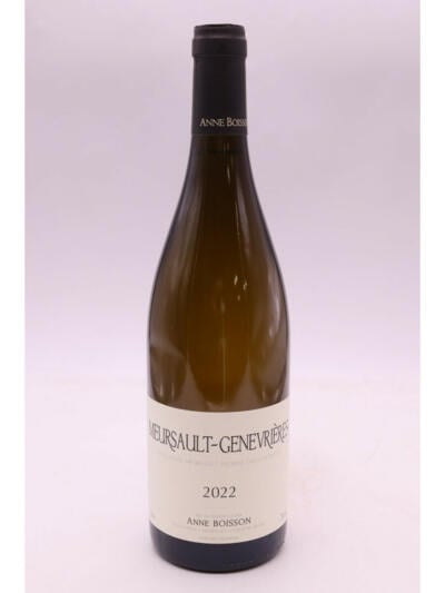 Anne Boisson , Meursault Genevrieres 1er Cru , 2022