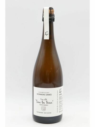 Alexandre Grimee , Brut Nature Sous Les Trous , N.V.